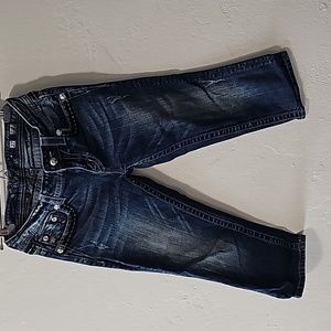 Miss Me Faded Capri Jean's